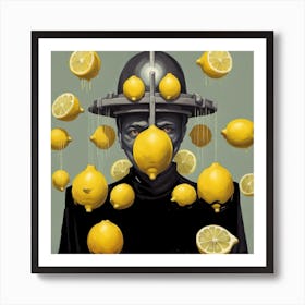 Lemon Man 1 Art Print