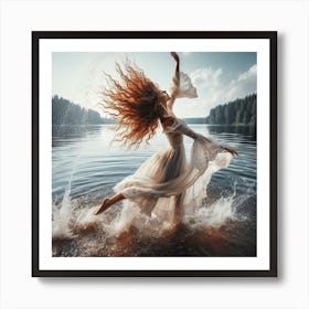 Water Dancer Art Print