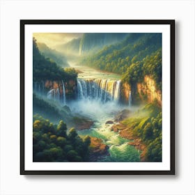 Waterfall Art Print