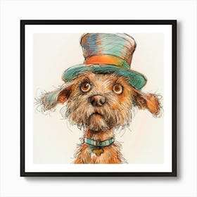 Top Hat Canvas Print Art Print