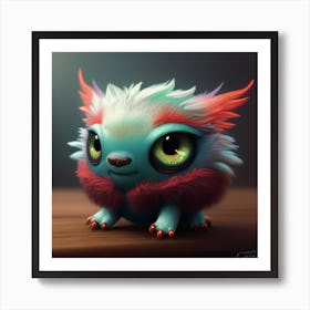 Little Monster Art Print