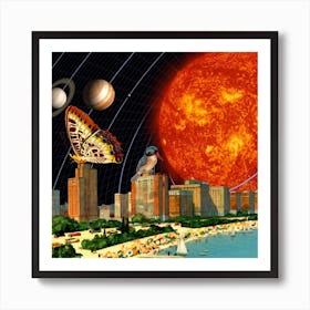 Vacation On The Other Side Of The Solar System   Art Print