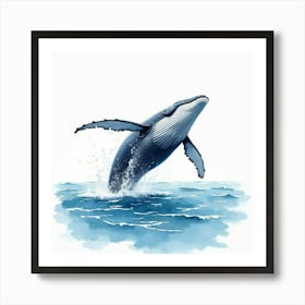 Humpback Whale 1 Art Print