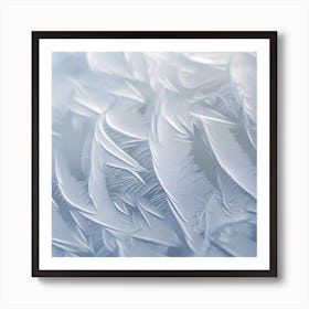 Frosty Feathers Poster