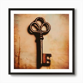 Skeleton Key Art Print