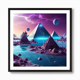 Night Glow Art Print