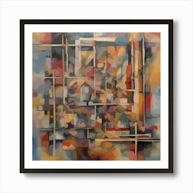 Linear Geometrica - #4 Art Print