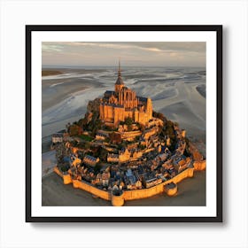 Le Mont Saint Michel, France Art Print