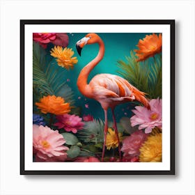 Flamingo Art Print