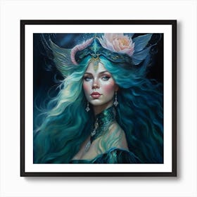 Mermaid 15 Art Print