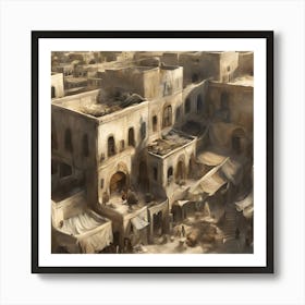 Islamic City Art Print