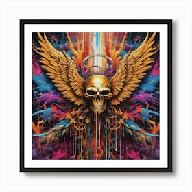 Angel Wings 9 Art Print