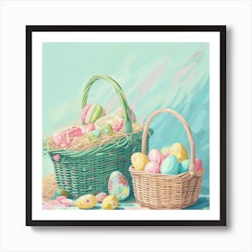 Easter Baskets Affiche