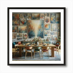 Dining Room 1 Art Print