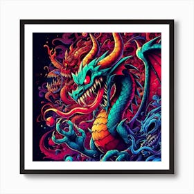 Dragon 4 Art Print