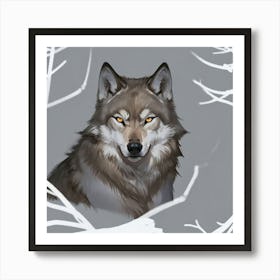 Wolf 1 Art Print