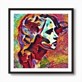 Portrait Of A Woman 7 Art Print