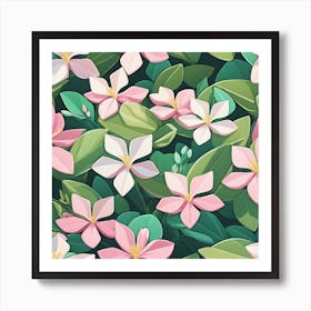 Jasmine Flowers (2) Art Print