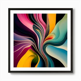 Abstract - Abstract Stock Videos & Royalty-Free Footage Art Print