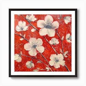 Cherry blossoms Art Print