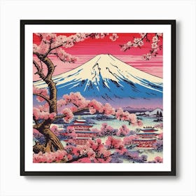 Mt Fuji Art Print