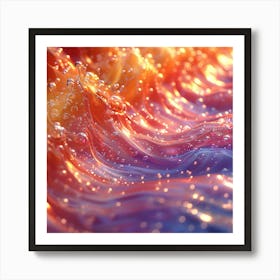 Abstract Wave Art Print