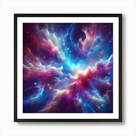 Nebula Art Print