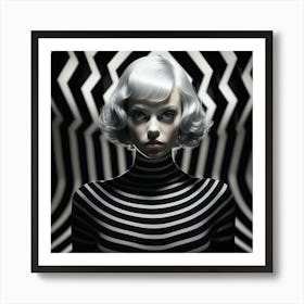 Black And White Art Print