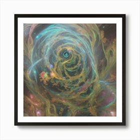 Spiral Nebula Art Print