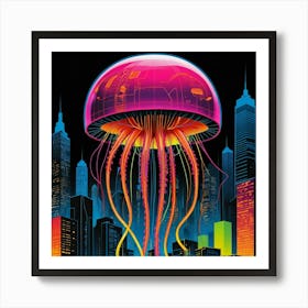 Jellyfish 10 Art Print