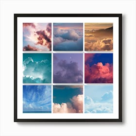 Clouds In The Sky Art Print