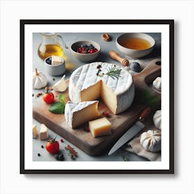 Cheese board 3 Art Print