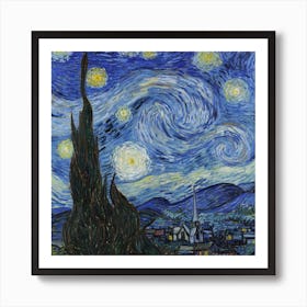 Van Gogh, Starry Night Poster