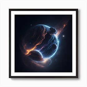 Nebula Art Print