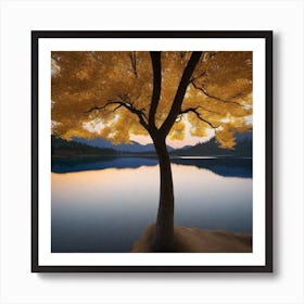 Autumn Tree 14 Art Print