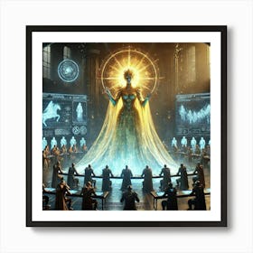 Queen Sorath Legacy Of Chaos Art Print