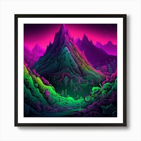 Nebula Art Print