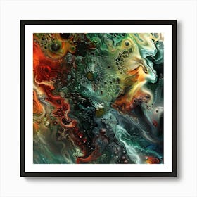 Abstract Painting 282 Art Print