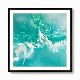 Wild Coast - Capture the raw and untamed beauty of a rugged coastline with this stunning artwork “Wild Coast.” This dynamic piece showcases bold and expressive strokes that convey the power and majesty of crashing waves against rocky shores. Art Print