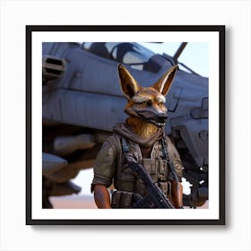 Fox Scout Art Print