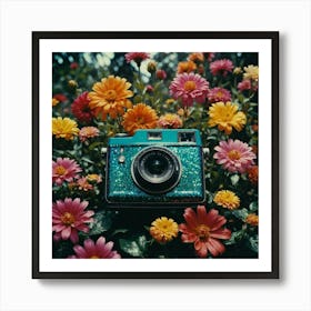 Polaroid Camera Art Print