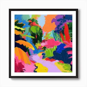 Colourful Gardens Atlanta Botanical Garden Usa 1 Art Print