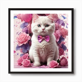 British Shorthair Cat 1 Art Print