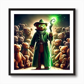 Teddy Bears 8 Art Print