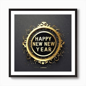 Happy New Year 91 Art Print