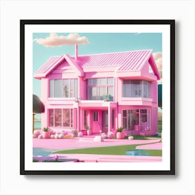 Barbie Dream House (875) Art Print