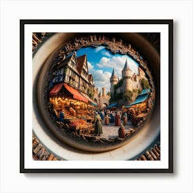 Harry Potter'S Village Art Print