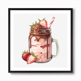 Ice Cream Sundae 8 Art Print
