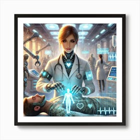 Elena Markov Medical Expertise Art Print