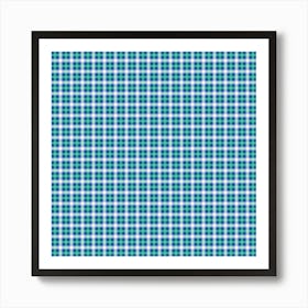 Checkered Fabric 6 Art Print